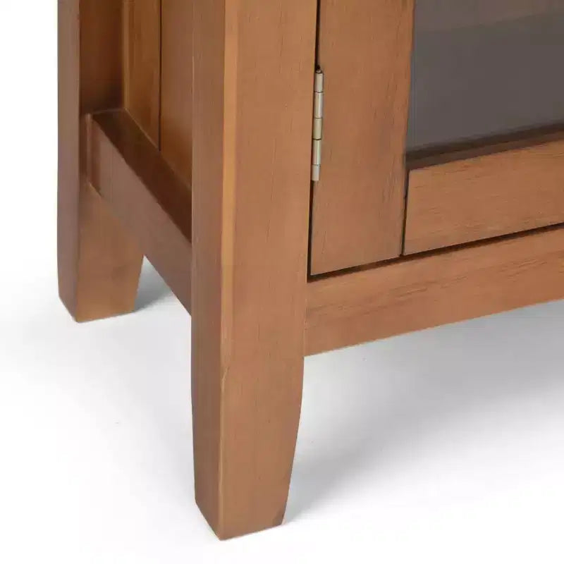 Armadio contenitore per ingresso in legno massello Normandy - Wyndenhall