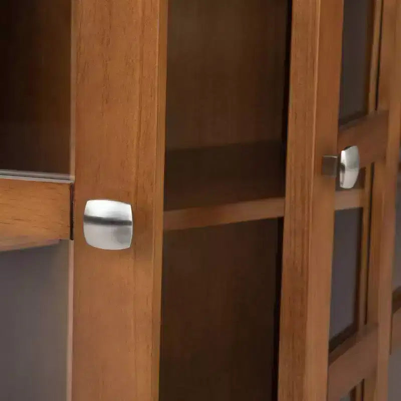 Armadio contenitore per ingresso in legno massello Normandy - Wyndenhall