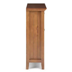 Armadio contenitore per ingresso in legno massello Normandy - Wyndenhall