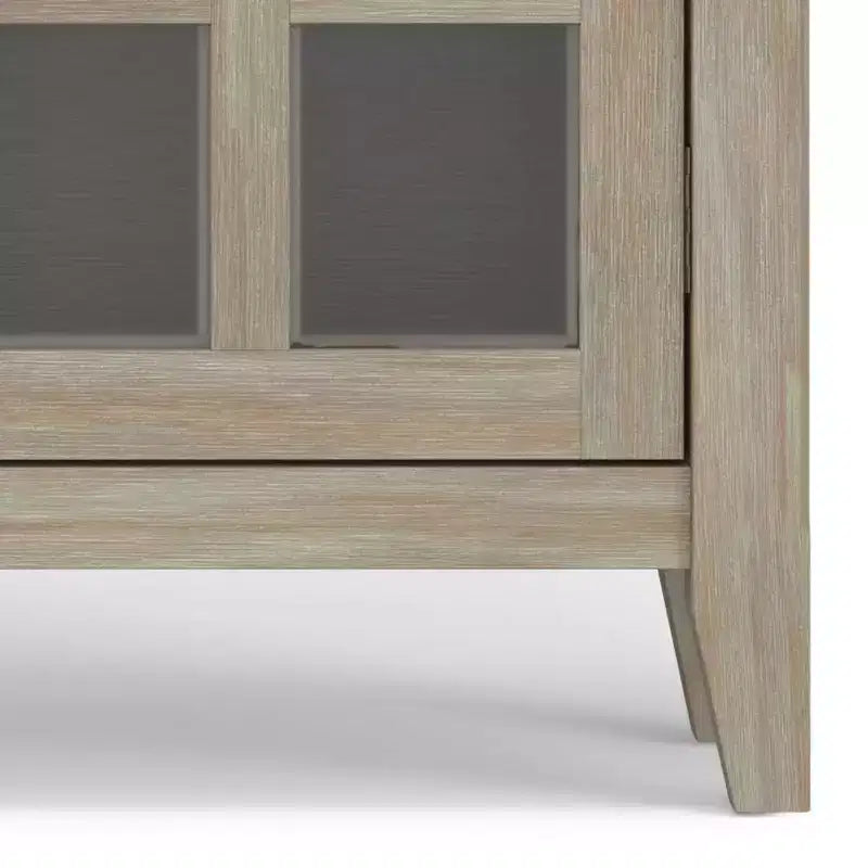 Armadio contenitore per ingresso in legno massello Normandy - Wyndenhall