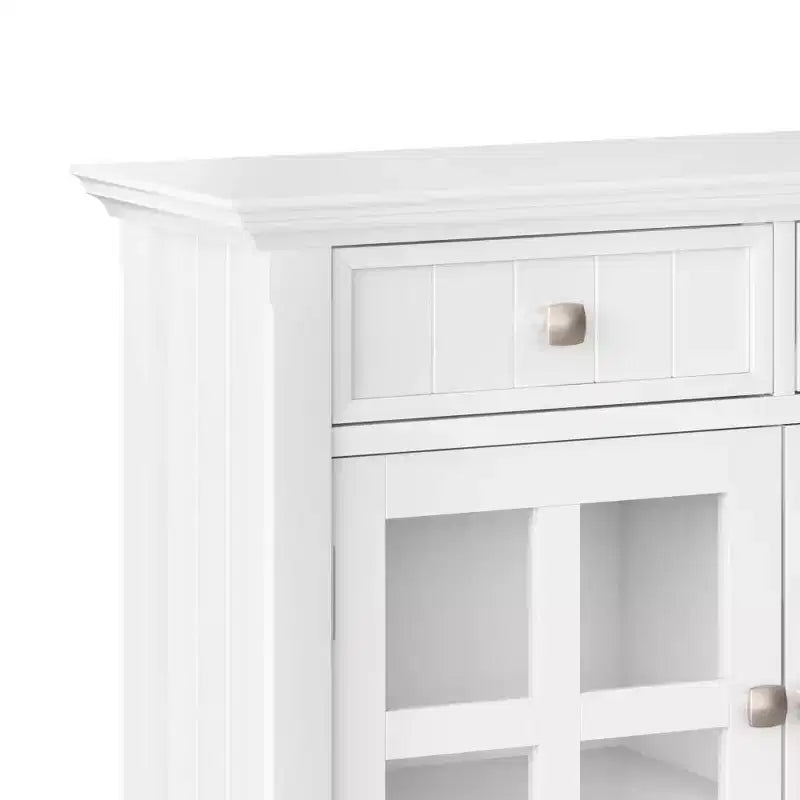 Armadio contenitore per ingresso in legno massello Normandy - Wyndenhall