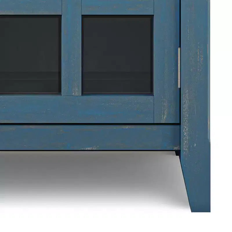Armadio contenitore per ingresso in legno massello Normandy - Wyndenhall