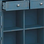Armadio contenitore per ingresso in legno massello Normandy - Wyndenhall