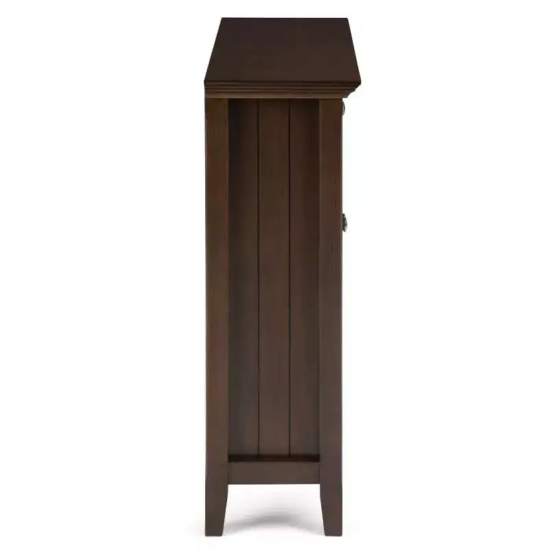 Armadio contenitore per ingresso in legno massello Normandy - Wyndenhall