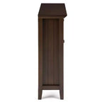 Armadio contenitore per ingresso in legno massello Normandy - Wyndenhall