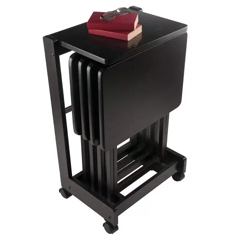 5pc Brienda Set Flip Top Snack Table - Winsome