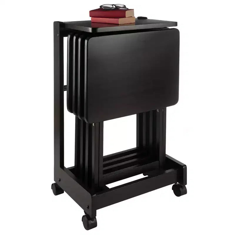 5pc Brienda Set Flip Top Snack Table - Winsome