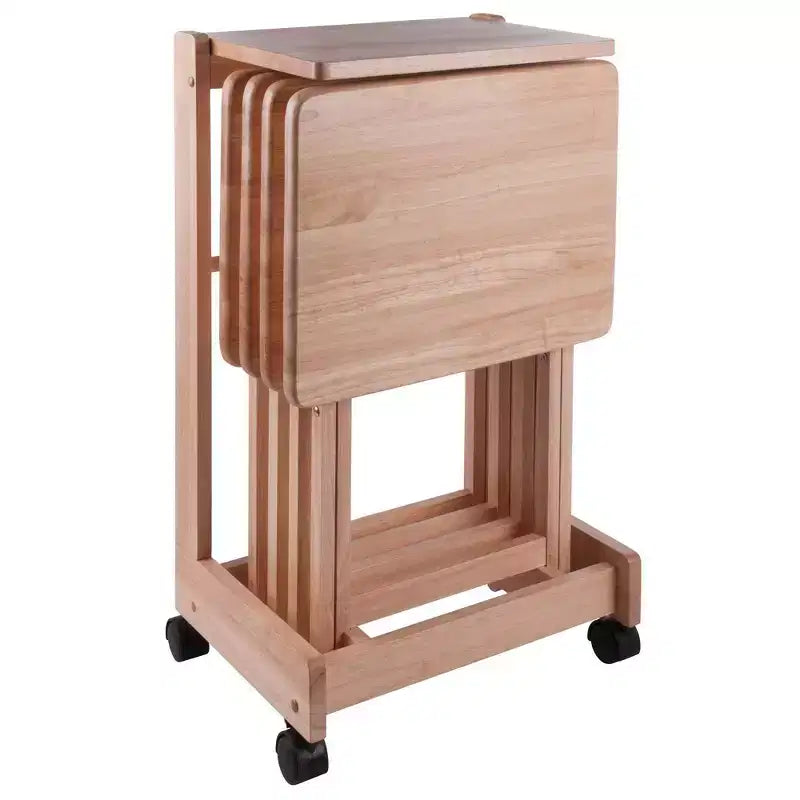 5pc Brienda Set Flip Top Snack Table - Winsome