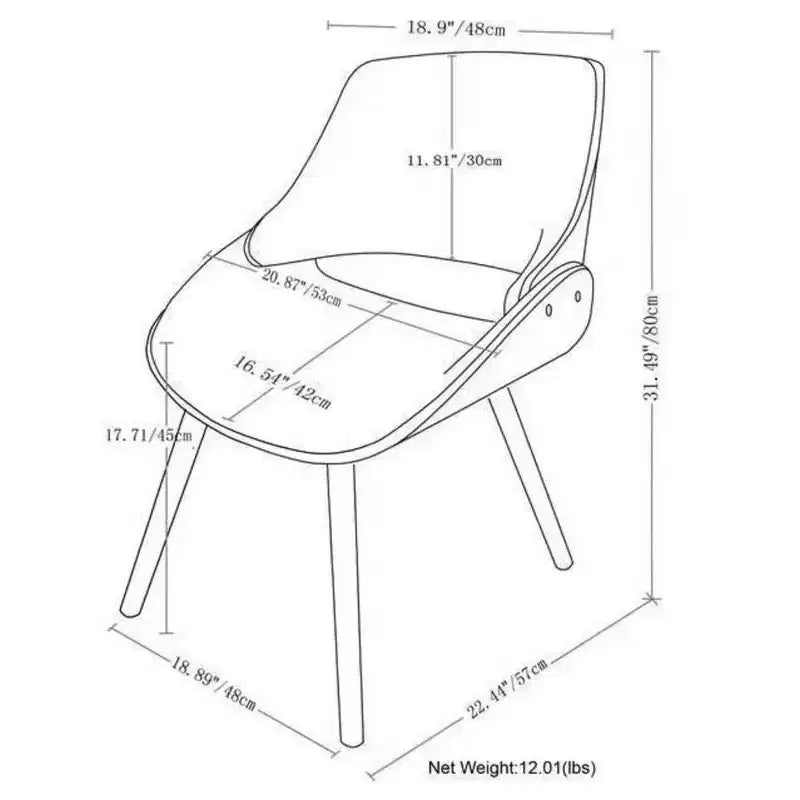 Malone Bentwood Dining Chair - WyndenHall
