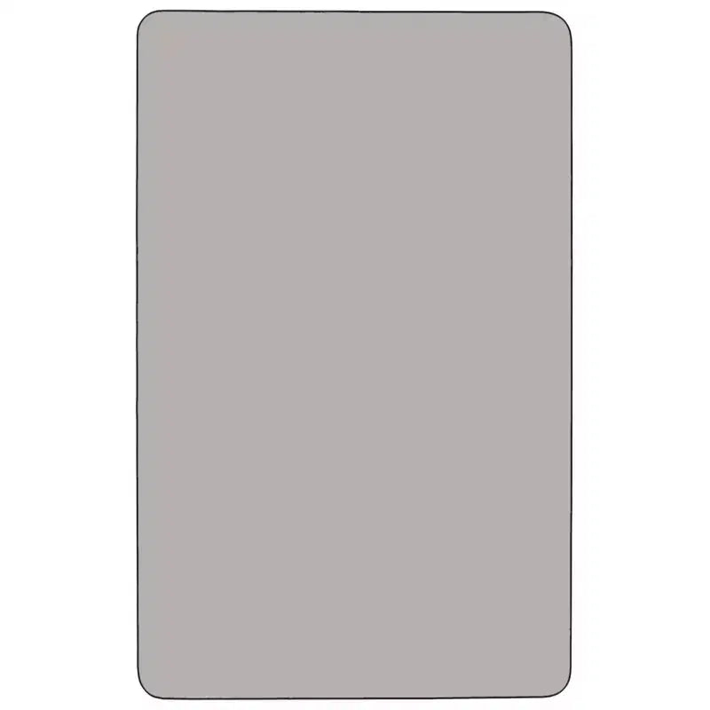 Flash Furniture 30''W x 48''L Rectangular HP Laminate Activity Table - Height Adjustable Short Legs