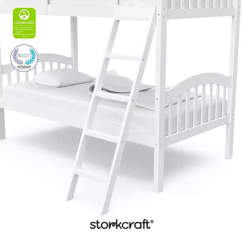 Twin Creekside Solid Wood Bunk Bed - Storkcraft