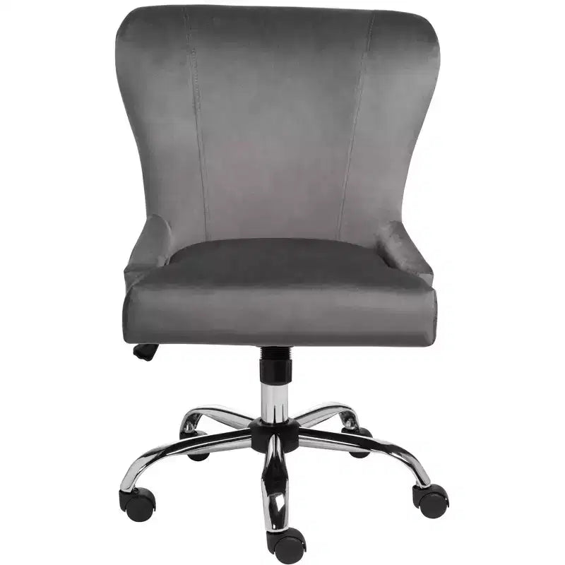 Studio 55D Erin Gray Fabric Adjustable Office Chair