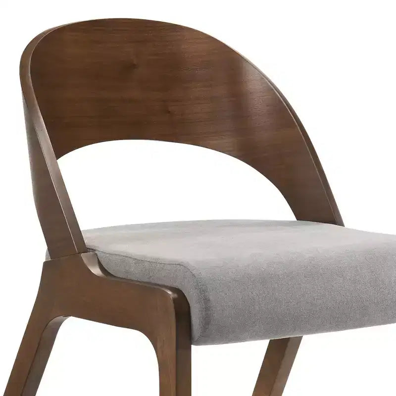 Set of 2 Polly Mid-Century Upholstered Dining Chairs - Armen Living