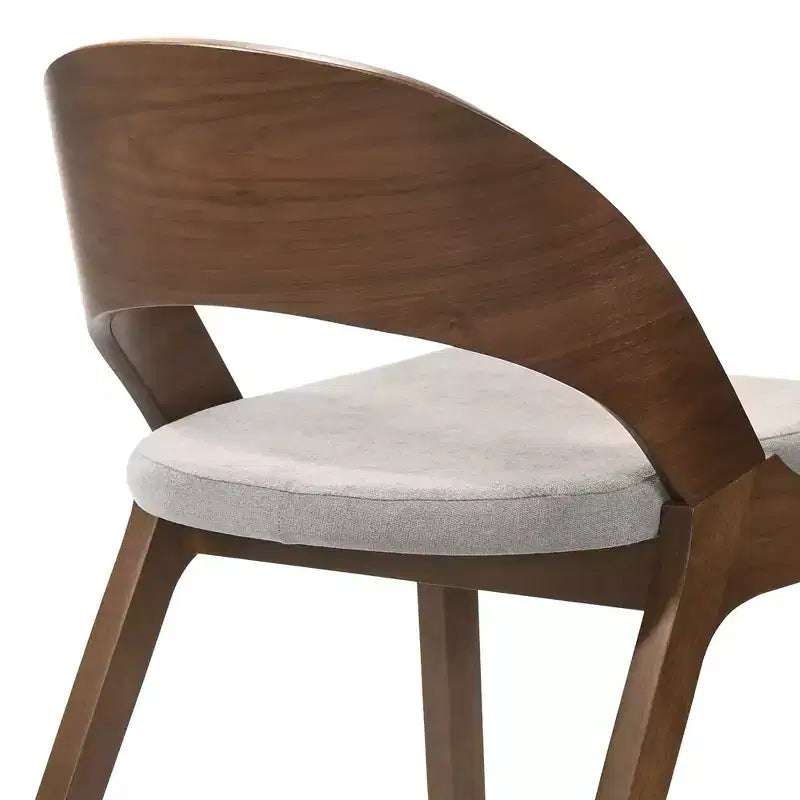 Set of 2 Polly Mid-Century Upholstered Dining Chairs - Armen Living