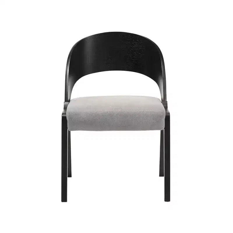 Set of 2 Polly Mid-Century Upholstered Dining Chairs - Armen Living