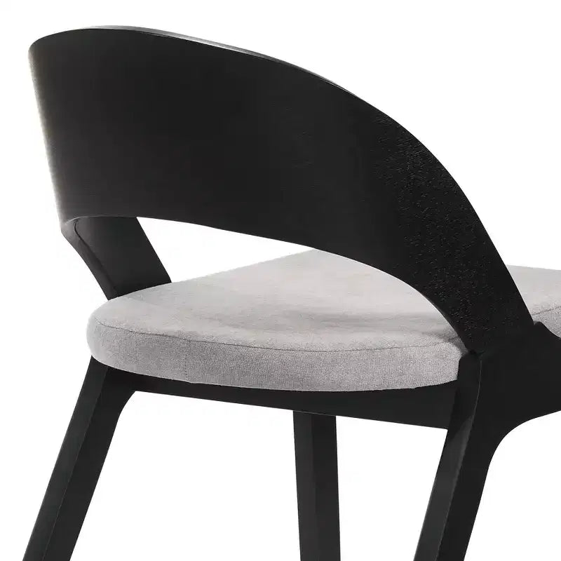 Set of 2 Polly Mid-Century Upholstered Dining Chairs - Armen Living