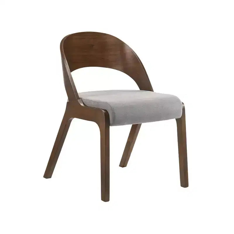 Set of 2 Polly Mid-Century Upholstered Dining Chairs - Armen Living