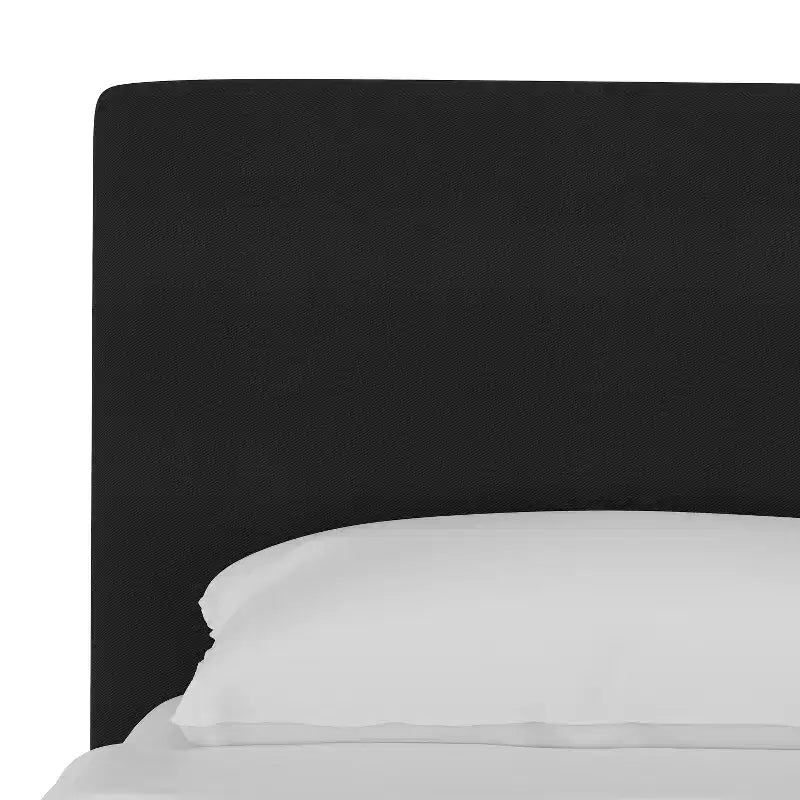 Skyline Furniture Olivia Solid Woven Upholstered Platform Bed Twill
