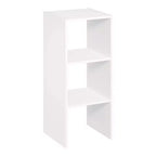 ClosetMaid 31 pollici, organizer decorativo impilabile a 2 cubi, bianco, per casa, ufficio e garage, confezione da 2