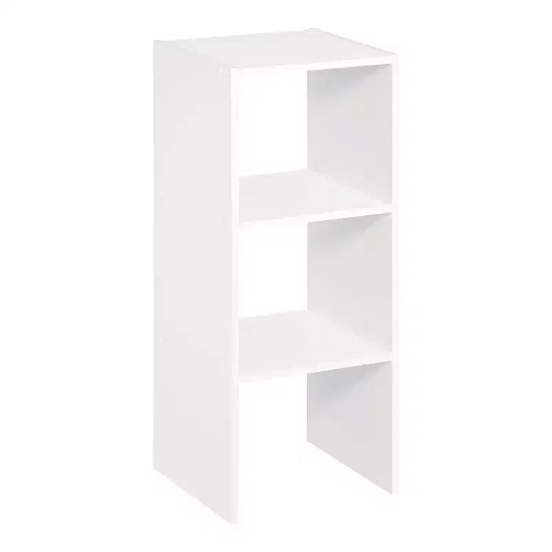 ClosetMaid 31 pollici, organizer decorativo impilabile a 2 cubi, bianco, per casa, ufficio e garage, confezione da 2