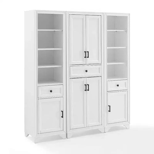 3pc Tara Pantry Set - Pantry and 2 Linen Cabinets - Crosley