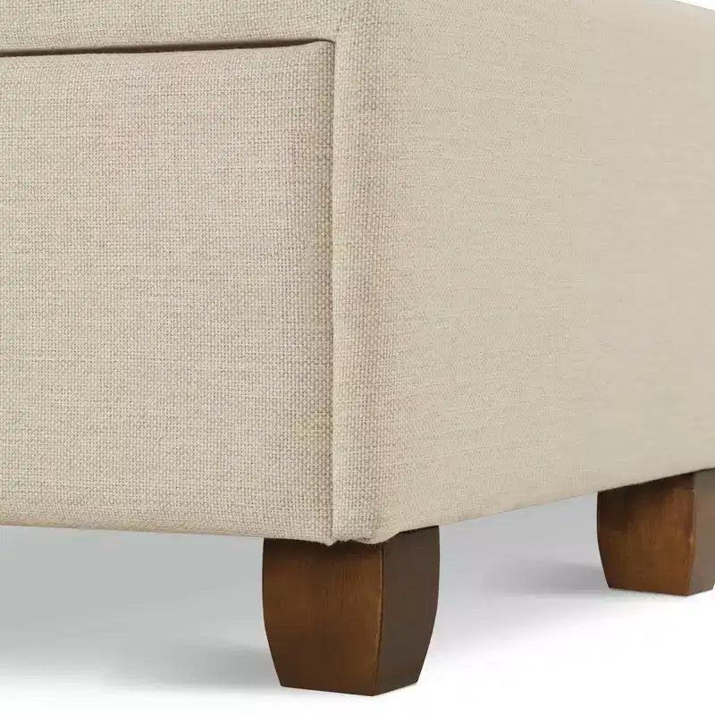 Edmond Storage Bed with Adjustable Height Headboard - ClickDecor