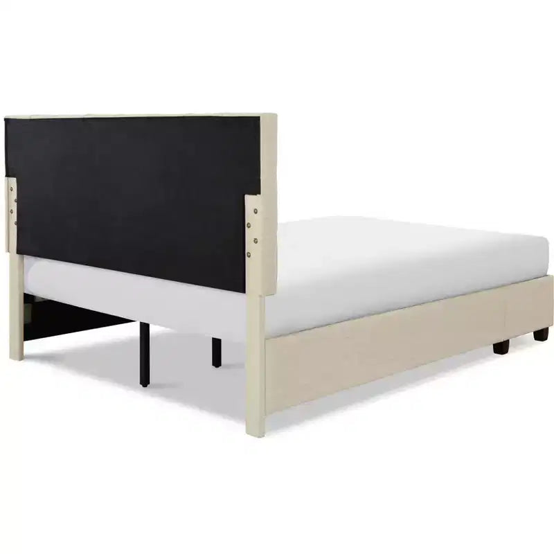 Edmond Storage Bed with Adjustable Height Headboard - ClickDecor
