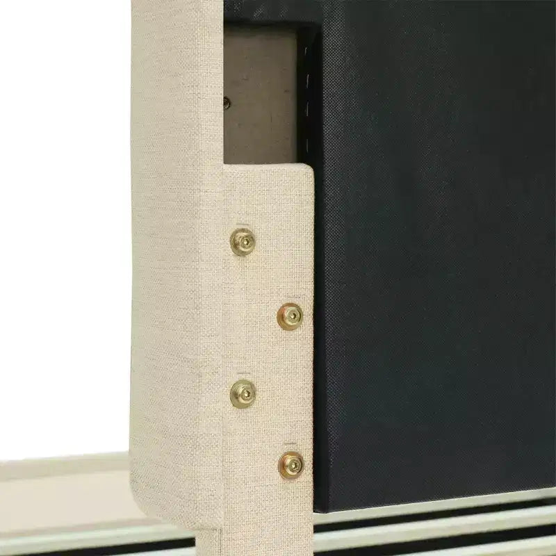 Edmond Storage Bed with Adjustable Height Headboard - ClickDecor