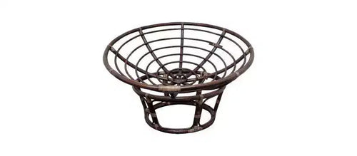 42 Rattan Papasan Chair with Micro Suede Cushion - International Caravan