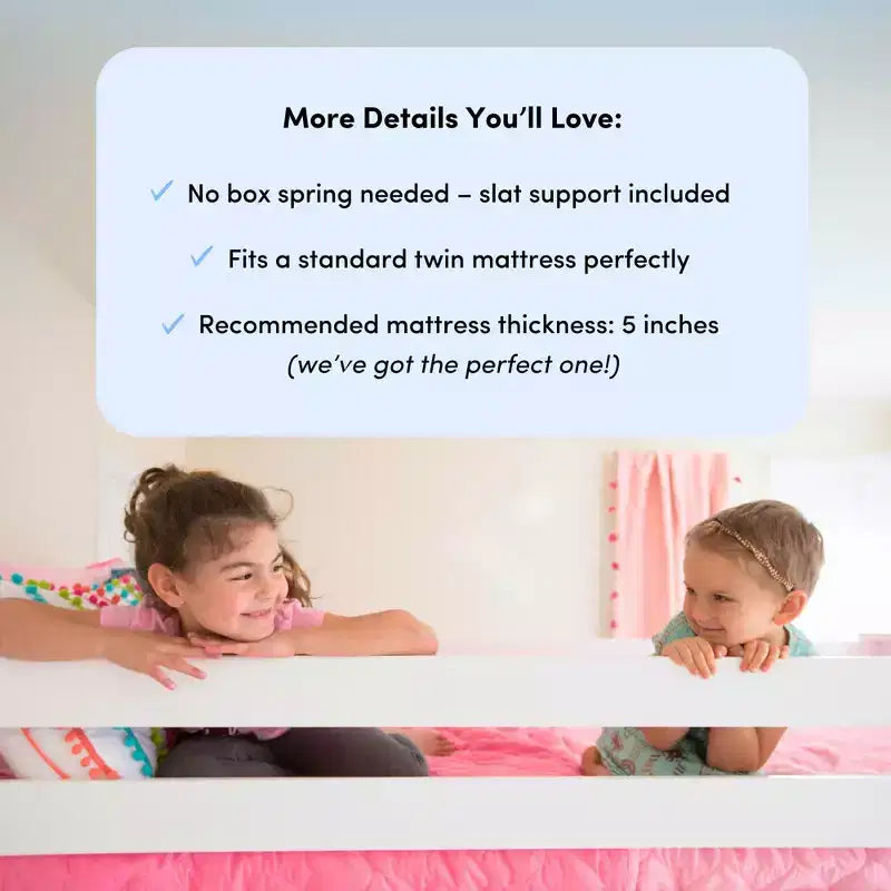 Max & Lily Twin over Twin Staircase Bunk Bed with Storage Drawers