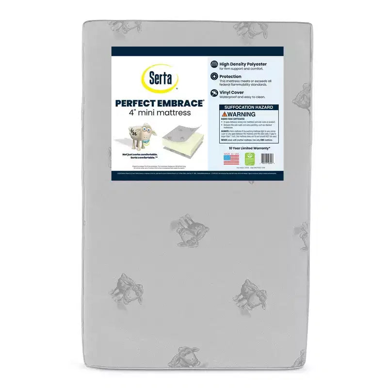 Serta Perfect Embrace Mini Crib Mattress