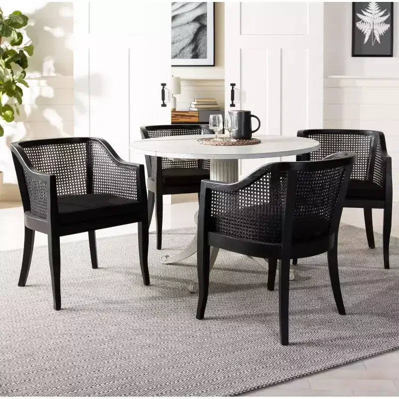 Rina Cane Dining Chair - DCH9501 - Safavieh