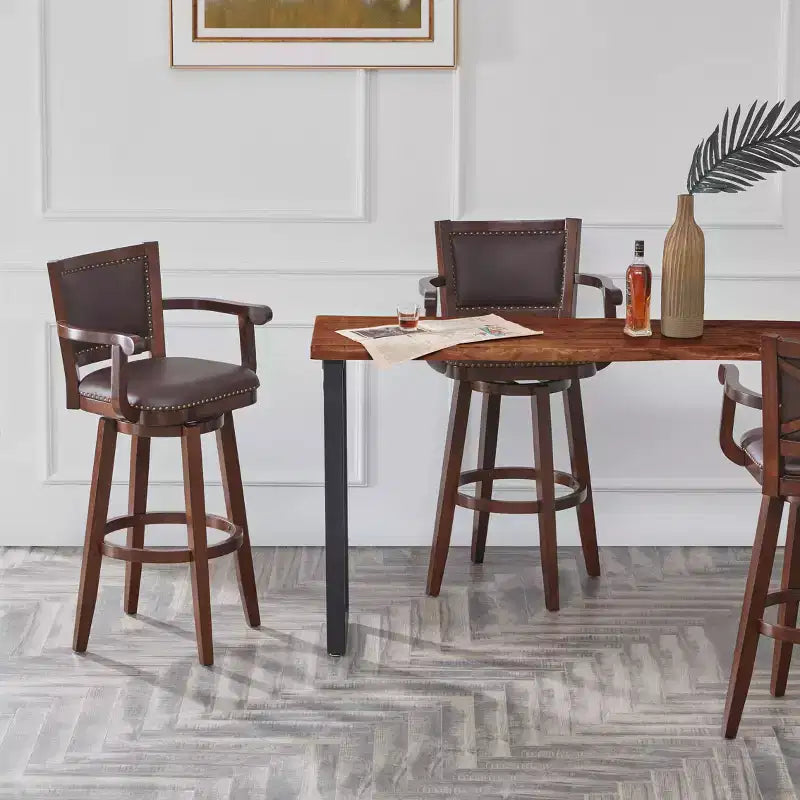 34 Extra Tall Broadmoor Swivel Barstool - Boraam