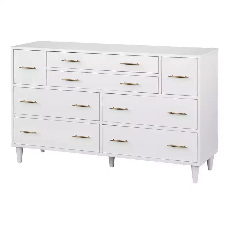 Lifestorey Ana Mid Century Modern 8 Drawer Dresser