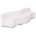 Flash Furniture HERCULES Alon Series LeatherSoft Reception Configuration, 3 Pieces