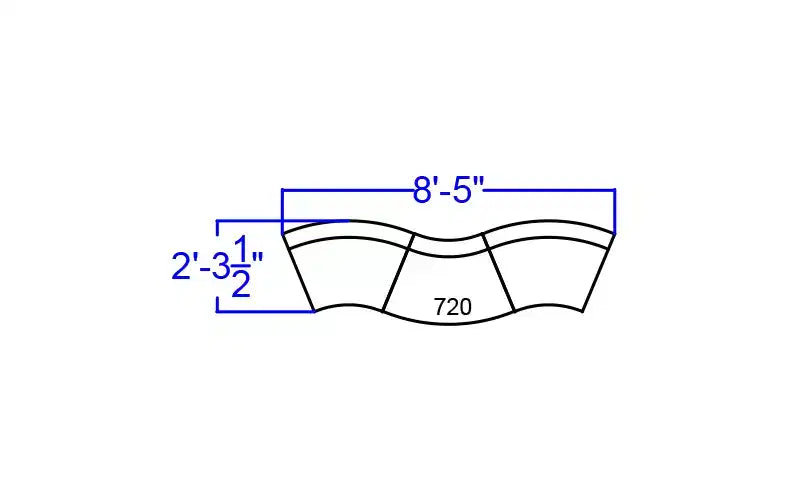 Flash Furniture HERCULES Alon Series LeatherSoft Reception Configuration, 3 Pieces