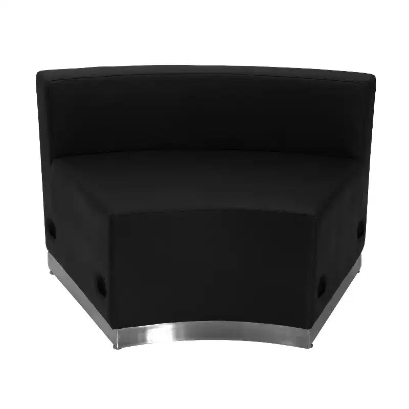 Flash Furniture HERCULES Alon Series LeatherSoft Reception Configuration, 3 Pieces