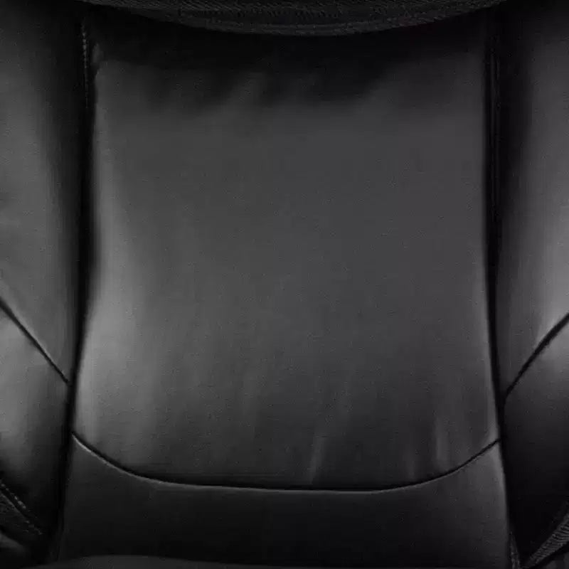 Flash Furniture HERCULES Series Big & Tall 500 lb. Rated LeatherSoft Executive Swivel Ergonomic Office Chair with Height Adjustable Headrest
