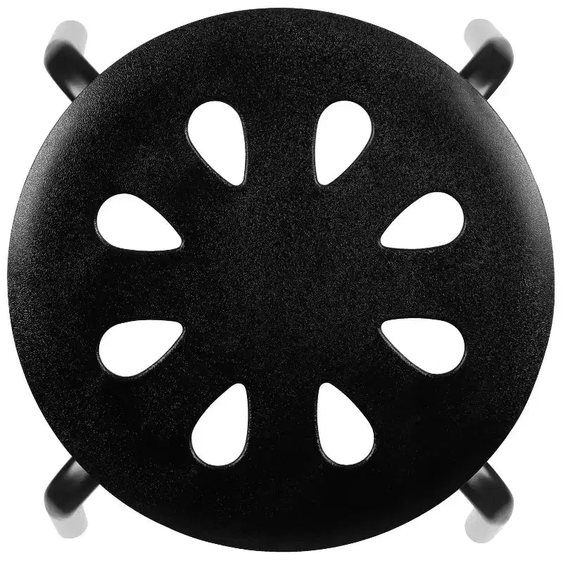 Flash Furniture Plastic Nesting Stack Stools, 17.5Height (5 Pack)