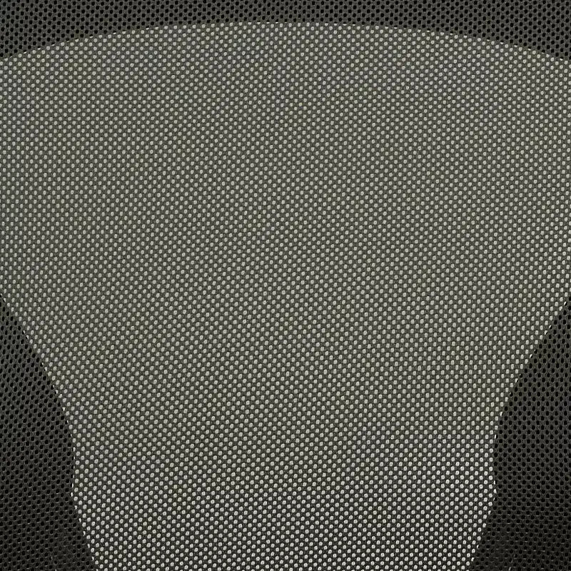 Sedia da ufficio girevole Flash Furniture con schienale medio in mesh, base e braccioli cromati
