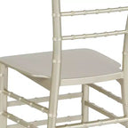 Flash Furniture Sedia Chiavari impilabile in resina serie HERCULES
