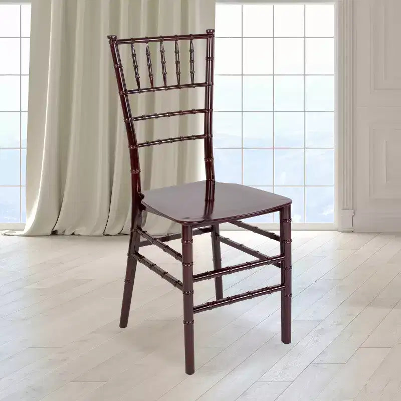 Flash Furniture Sedia Chiavari impilabile in resina serie HERCULES