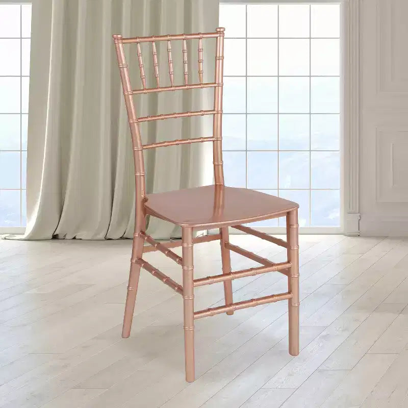Flash Furniture Sedia Chiavari impilabile in resina serie HERCULES