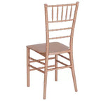 Flash Furniture Sedia Chiavari impilabile in resina serie HERCULES