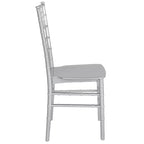 Flash Furniture Sedia Chiavari impilabile in resina serie HERCULES