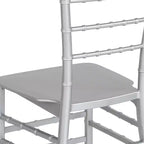 Flash Furniture Sedia Chiavari impilabile in resina serie HERCULES