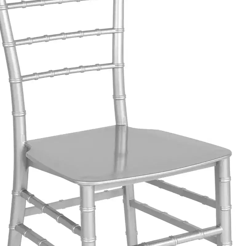 Flash Furniture Sedia Chiavari impilabile in resina serie HERCULES