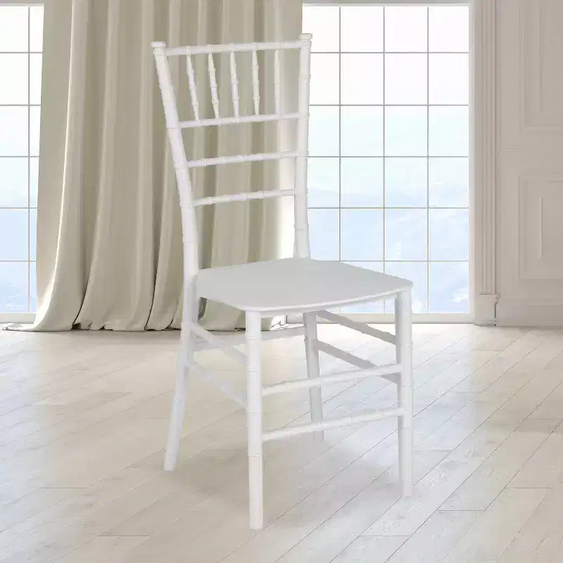 Flash Furniture Sedia Chiavari impilabile in resina serie HERCULES