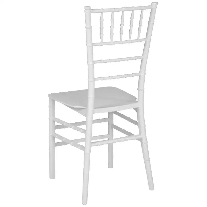 Flash Furniture Sedia Chiavari impilabile in resina serie HERCULES