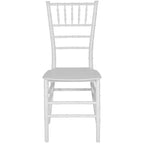 Flash Furniture Sedia Chiavari impilabile in resina serie HERCULES